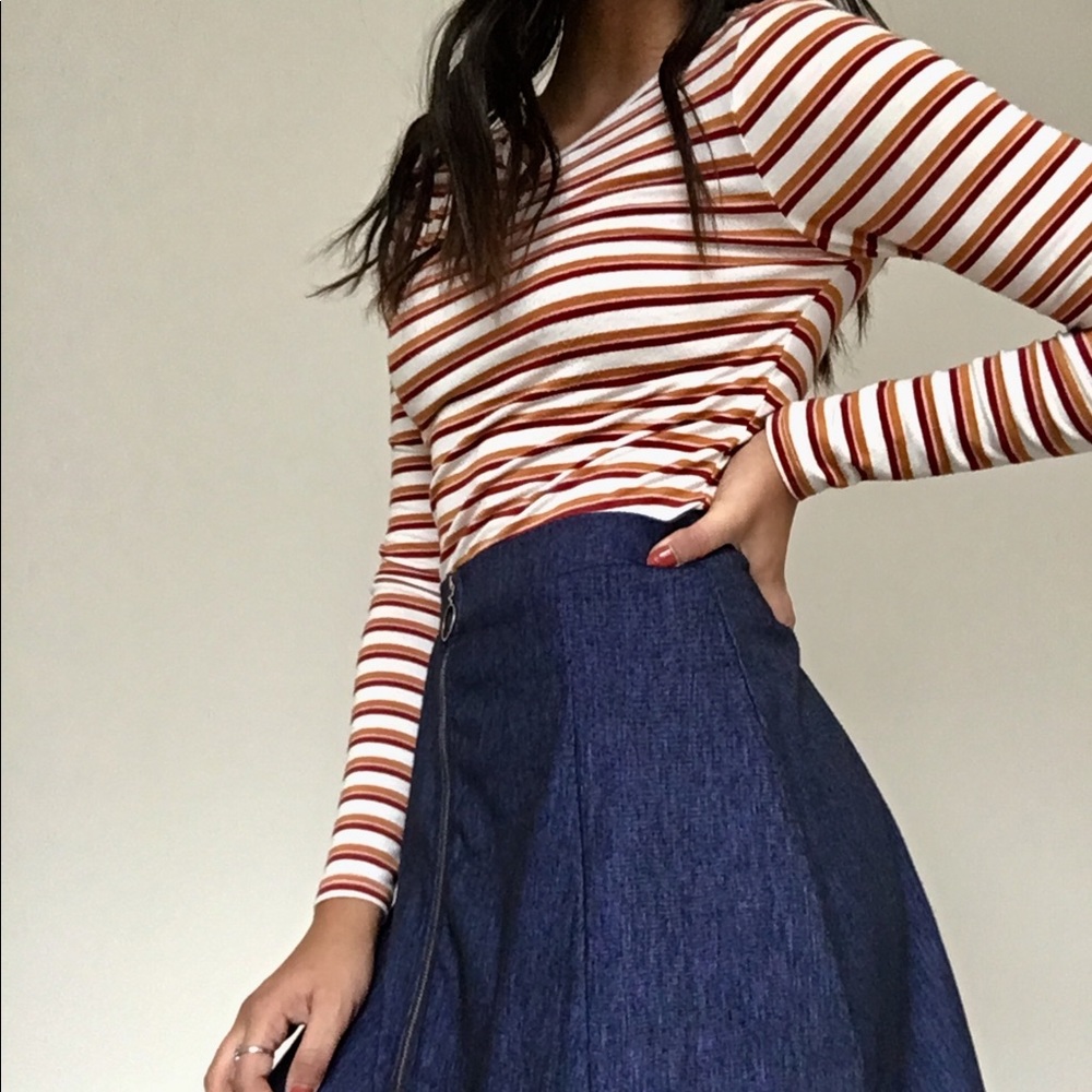 Forever 21 striped long sleeve